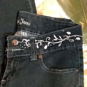 Kaba Jeans black denim size 11